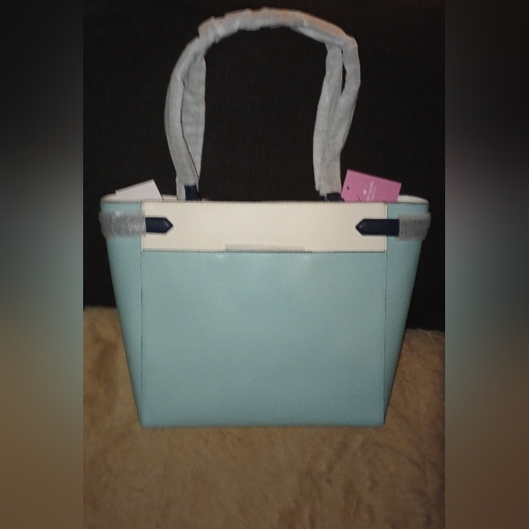 NWT Kate Spade Staci Color block laptop Tote - Picture 2 of 12